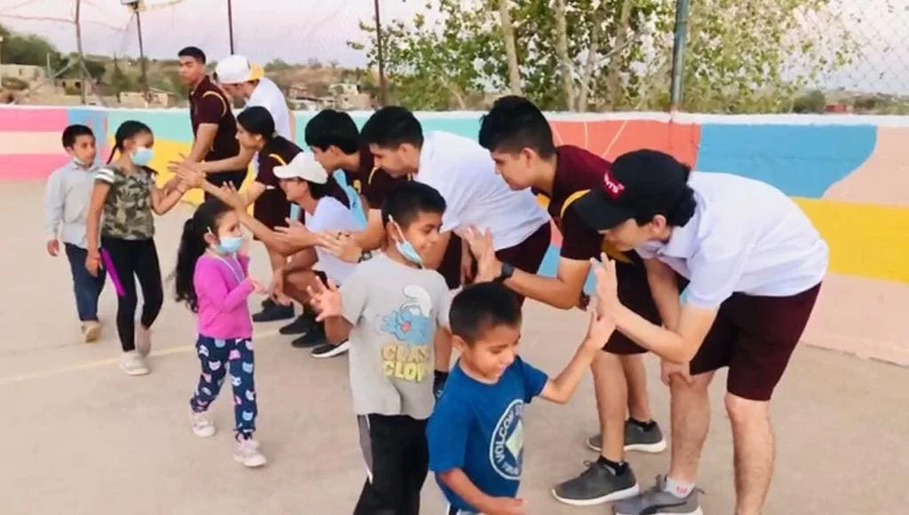 Deportistas en la comunidad